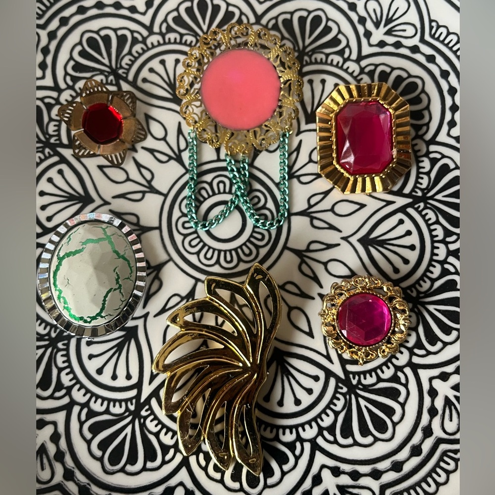Vintage Brooches ~ Handmade